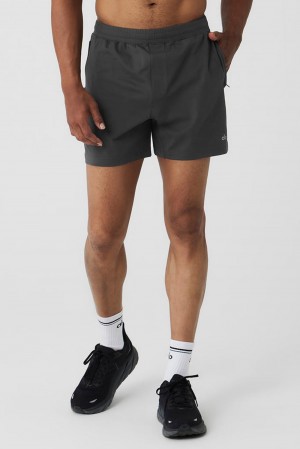 Anthracite Men Alo Yoga 7" Conquer React Performance Short | Australia 30867-VFLU