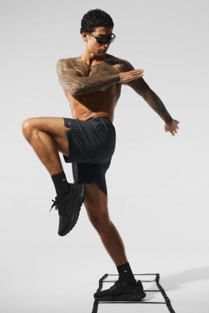 Anthracite Men Alo Yoga 7" Repetition Short | Australia 83451-FDLE