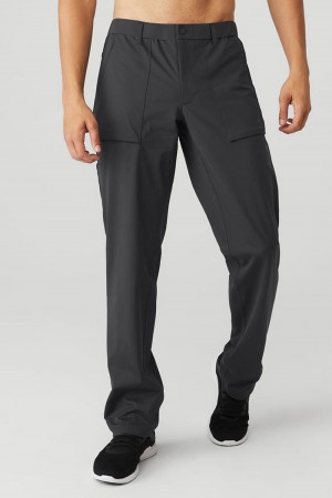 Anthracite Men Alo Yoga Block Pant | Australia 95160-XHEG