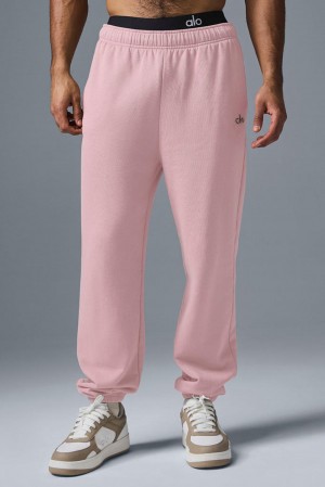 Ballet Pink Men Alo Yoga Accolade Sweatpant | Australia 28069-VBRM