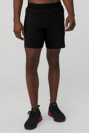 Black Men Alo Yoga 7” Advance 2-In-1 Short | Australia 93201-WRAD