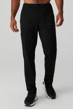 Black Men Alo Yoga Block Pant | Australia 71624-PFKE