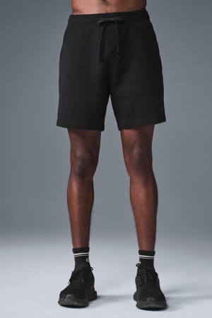 Black Men Alo Yoga Chill Short | Australia 94051-UFSC