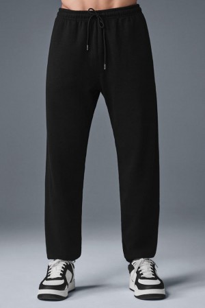 Black Men Alo Yoga Chill Sweatpant | Australia 17836-CZTR
