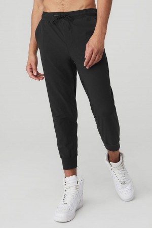 Black Men Alo Yoga Co-Op 7/8 Pant | Australia 72530-QGPZ