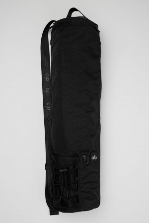 Black Men Alo Yoga Mat Bag | Australia 73510-UQHP
