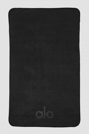 Black Men Alo Yoga Performance No Sweat Hand Towel | Australia 95462-EMUJ