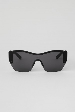 Black Men Alo Yoga Stunner Sunglasses | Australia 06819-YXSI