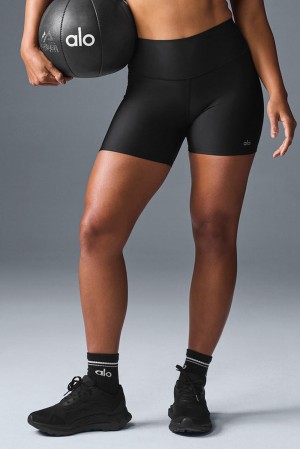 Black Women Alo Yoga 5" Airlift Energy Short | Australia 79026-GMFS