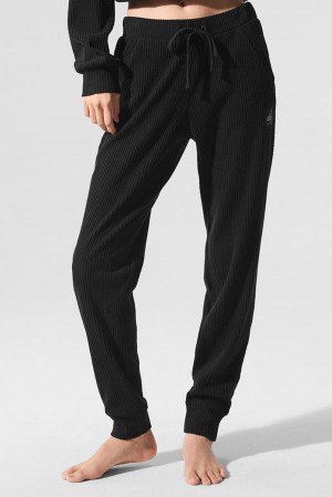 Black Women Alo Yoga Muse Sweatpant | Australia 92546-RGFH