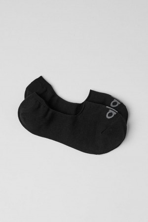 Black / Anthracite Men Alo Yoga Unisex Conceal Sock | Australia 15264-LXOY