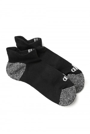 Black / White Women Alo Yoga Performance Tab Sock | Australia 51209-GVKI