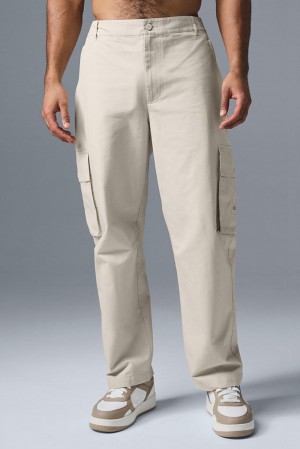 Bone Men Alo Yoga Cargo Ripstop Pant | Australia 03785-LKFI
