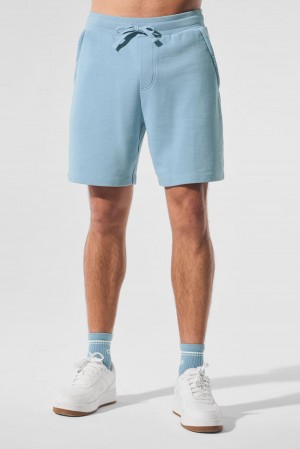 Celestial Blue Men Alo Yoga Chill Short | Australia 07819-AOBN