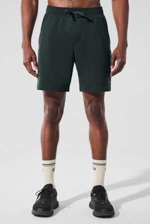 Charcoal Green Men Alo Yoga Chill Short | Australia 67159-VZOD