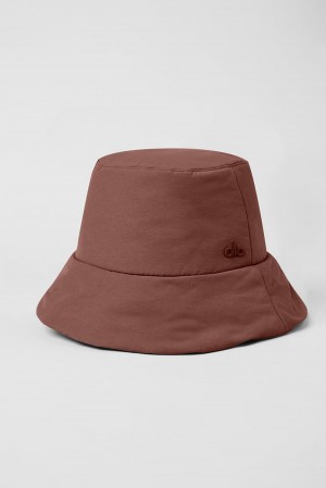 Chestnut Men Alo Yoga Good Shade Bucket Hat | Australia 21598-PONH