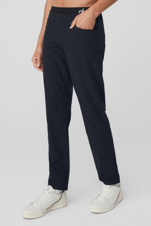 Dark Navy Men Alo Yoga Day and Night Pant | Australia 03641-AHGD