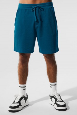 Eclipse Blue Men Alo Yoga Chill Short | Australia 01659-EWJY