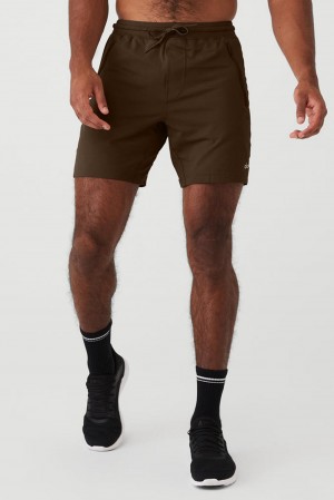 Espresso Men Alo Yoga Conquer Reform Short | Australia 93048-UCJP