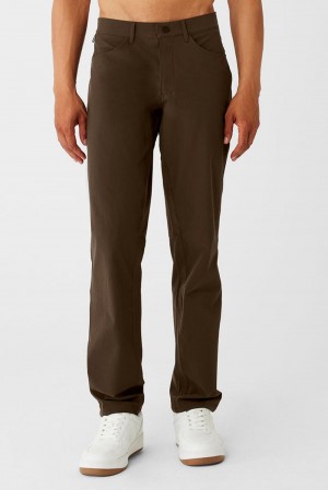 Espresso Men Alo Yoga Day and Night Pant | Australia 98305-VZWK