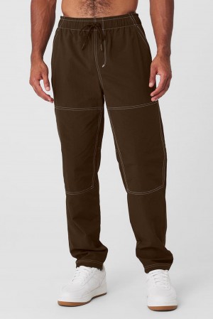 Espresso Men Alo Yoga Flight Pant | Australia 14862-BRHG
