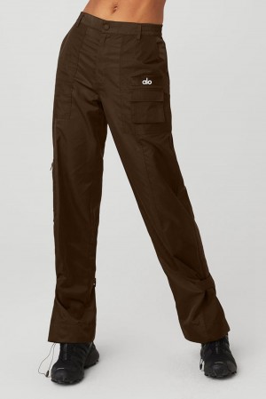 Espresso Women Alo Yoga Blaze Pant | Australia 12574-RTCG