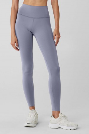 Fog Women Alo Yoga Airlift Winter Warm High-Waist Legging | Australia 61508-GWVA