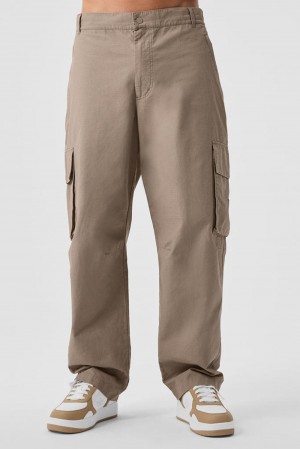 Gravel Men Alo Yoga Cargo Ripstop Pant | Australia 36457-XBYR