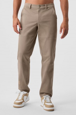 Gravel Men Alo Yoga Edition Sueded Pant | Australia 05196-DMKS