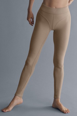 Gravel Women Alo Yoga Alosoft High-Waist Head Start Legging | Australia 45021-JHRC