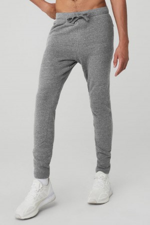 Grey Triblend Men Alo Yoga The Triumph Sweatpant | Australia 73514-FBHY