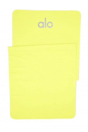 Highlighter Men Alo Yoga Grounded No-Slip Towel | Australia 09647-LCIQ