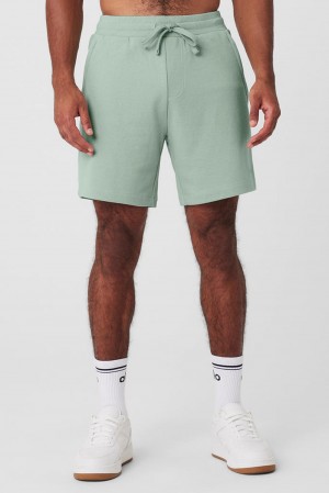 Icy Sage Men Alo Yoga Chill Short | Australia 85170-RBCM