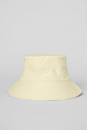 Lemon Ice Women Alo Yoga Fundamental Bucket Hat | Australia 59248-CSVQ