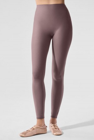 Mushroom Women Alo Yoga Airlift High-Waist Sleek Legging | Australia 21078-AHLO
