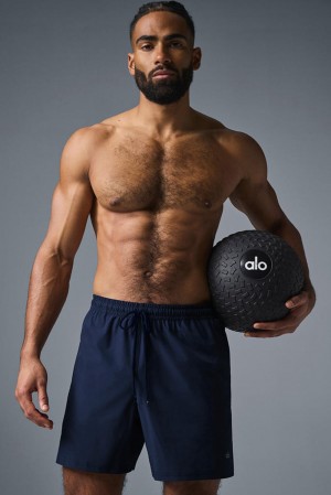 Navy Men Alo Yoga 7" Circuit Short | Australia 14389-BMTS