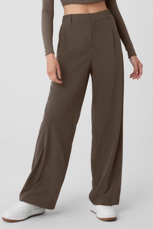 Olive Tree Women Alo Yoga High-Waist Pursuit Pant | Australia 89207-TNFY