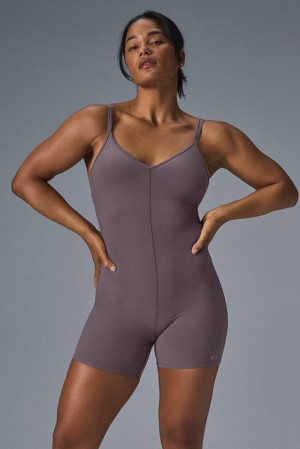 Raisinette Women Alo Yoga Alosoft Suns Out Onesie | Australia 48037-BJRQ