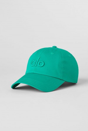 Spruce Green Men Alo Yoga Off-Duty Cap | Australia 96143-SVMI