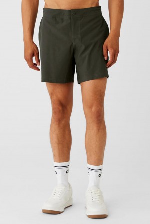 Stealth Green Men Alo Yoga 7'' Sport Short | Australia 15074-SPGA