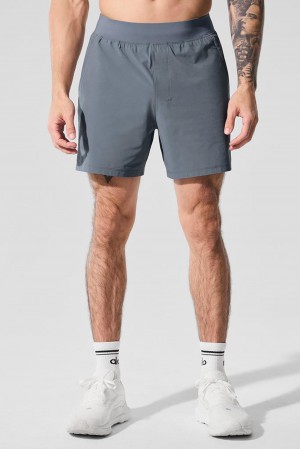 Steel Grey Men Alo Yoga 5" Repetition Short | Australia 06915-LJFU
