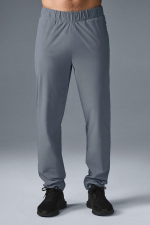 Steel Grey Men Alo Yoga Repetition Pant | Australia 30871-XWPU