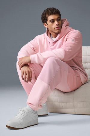 Sunset Pink Tonal Men Alo Yoga Make Waves Sweatpant | Australia 40796-MQZD