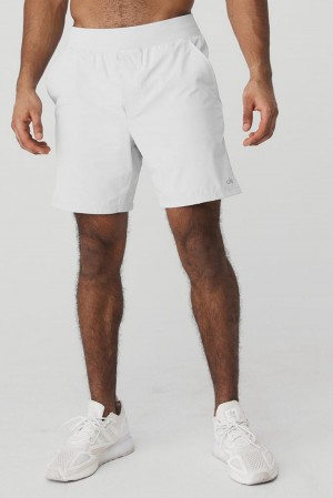 Titanium Men Alo Yoga 7" Repetition Short | Australia 58376-FVGU