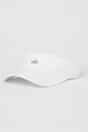 White Men Alo Yoga Performance Eclipse Visor | Australia 39421-UGVH