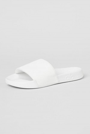 White Men Alo Yoga Unisex It Slide Slide | Australia 48071-TGJZ