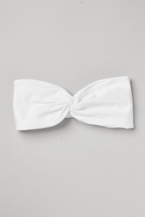 White Women Alo Yoga Alosoft Headband | Australia 09267-LFQC