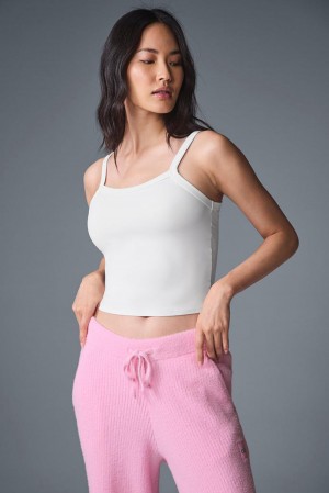 White Women Alo Yoga Alosoft Sweet Talker Tank | Australia 21753-IOJA