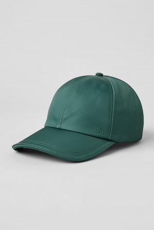 Winter Ivy Men Alo Yoga Satin Off-Duty Cap | Australia 21960-RDJE
