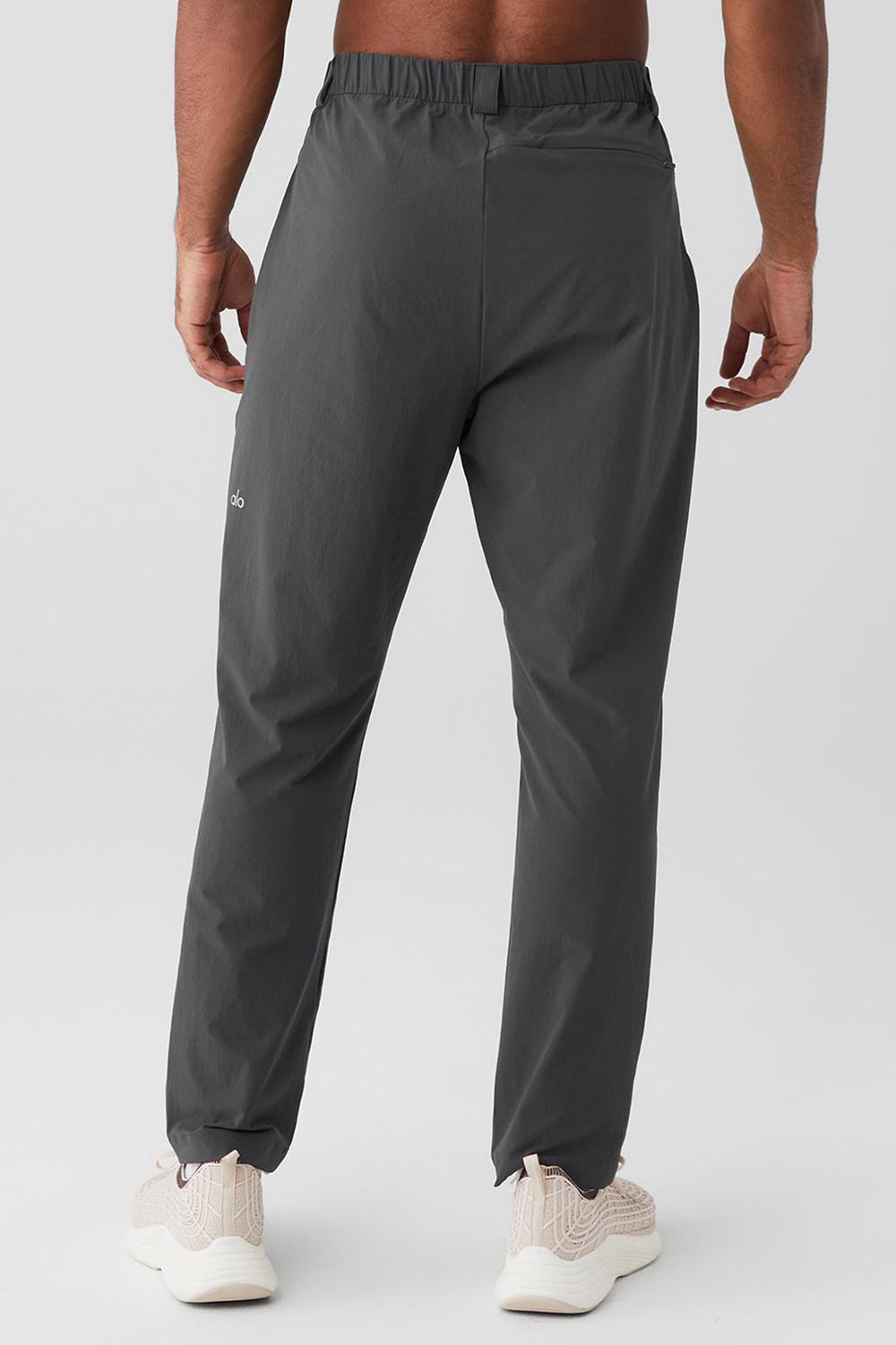 Anthracite Men Alo Yoga Co-Op Cropped Tech Pant | Australia  20157-PMDX